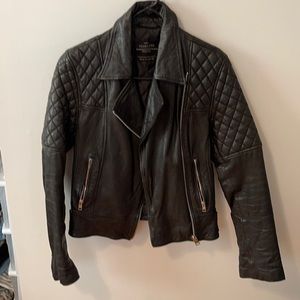Soft leather jacket